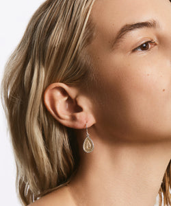 Classic Gold Teardrop Earrings