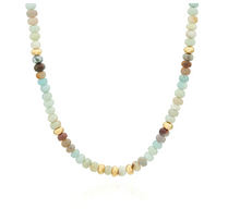 Load image into Gallery viewer, Amazonite Beaded Necklace