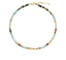 Load image into Gallery viewer, Amazonite Beaded Necklace