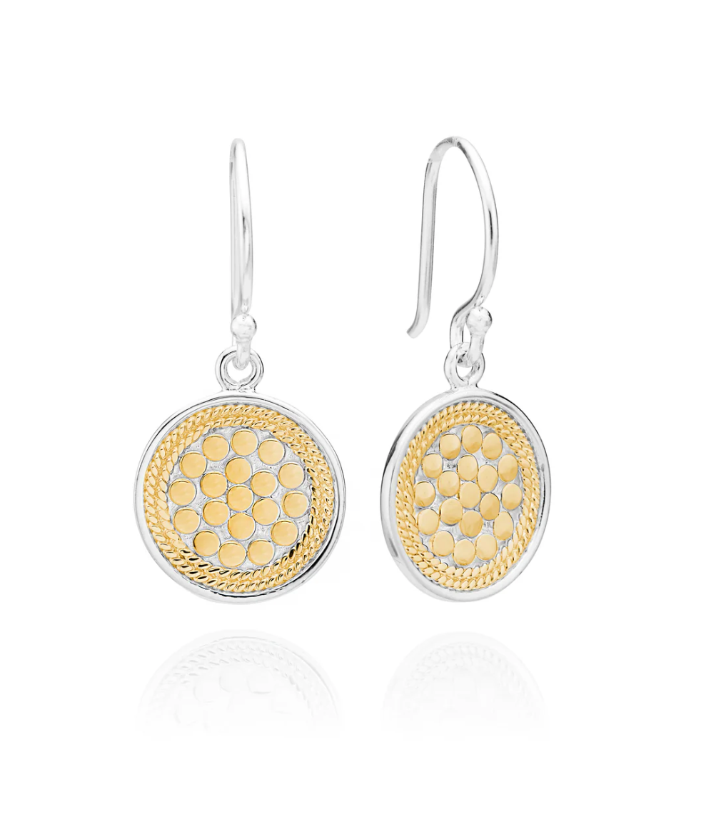 Classic Circle Drop Earrings