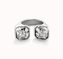 Load image into Gallery viewer, Ring with White Crystal