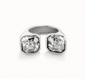 Ring with White Crystal