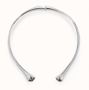 Necklace with White Crystal