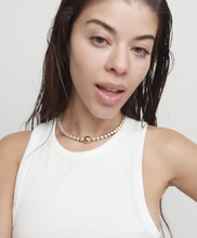 Load image into Gallery viewer, Beaded Short Necklace with Larger Central Bead
