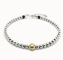 Load image into Gallery viewer, Beaded Short Necklace with Larger Central Bead