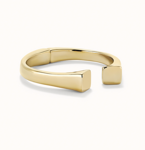 Bangle Bracelet with Square Shape
