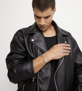 Bangle Bracelet with Square Shape