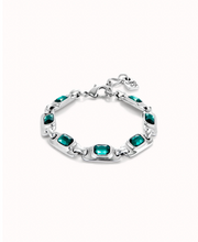 Load image into Gallery viewer, Green Multi-Crystal Bracelet