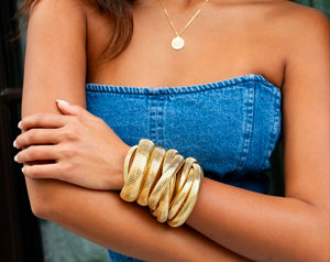 Gold Chunky Bracelet