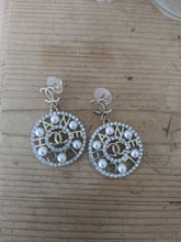 Load image into Gallery viewer, Cc earrings dangle