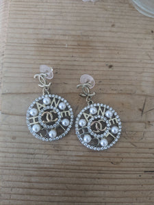 Cc earrings dangle