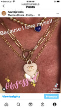 Load image into Gallery viewer, Authentic CC heart pendant