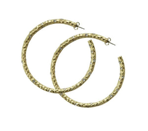 Pavia Hoops with Crystals