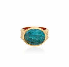 Load image into Gallery viewer, Chrysocolla Large ring