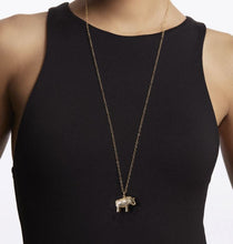 Load image into Gallery viewer, Elephant Large Charm Necklace