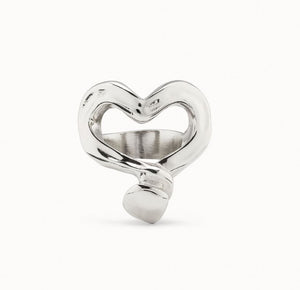 Nailed Heart Ring