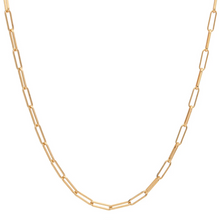Load image into Gallery viewer, Elongated Box Chain Necklace