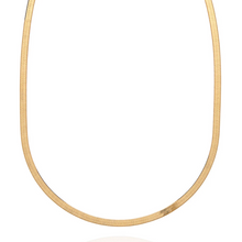 Load image into Gallery viewer, Herringbone Chain Necklace