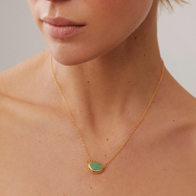 Load image into Gallery viewer, Medium Asymmetrical Turquoise Necklace