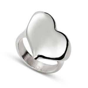UNO Heart Ring - Gold