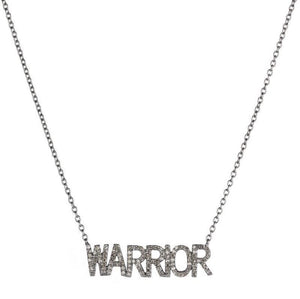 Brooklyn Diamond Warrior Necklace