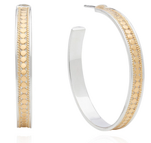 Load image into Gallery viewer, Classic Large Hoop Earrings - Gold