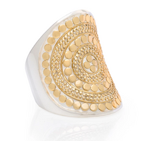 Load image into Gallery viewer, Classic Saddle Ring - Gold