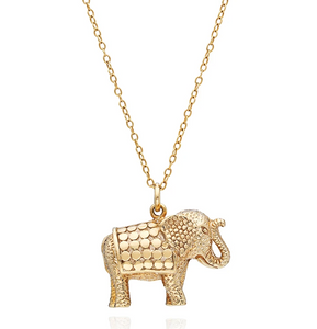 Elephant Large Charm Necklace