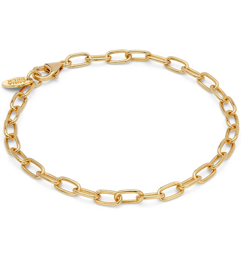 Elongated Chain Bracelet