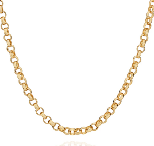 Rolo Chain Collar Necklace