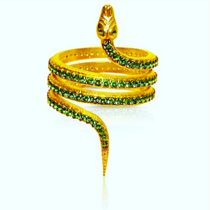 Snake Ring - Turquoise