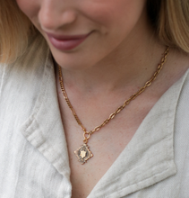 Load image into Gallery viewer, Katy Necklace with Canterbury Medal Pendant