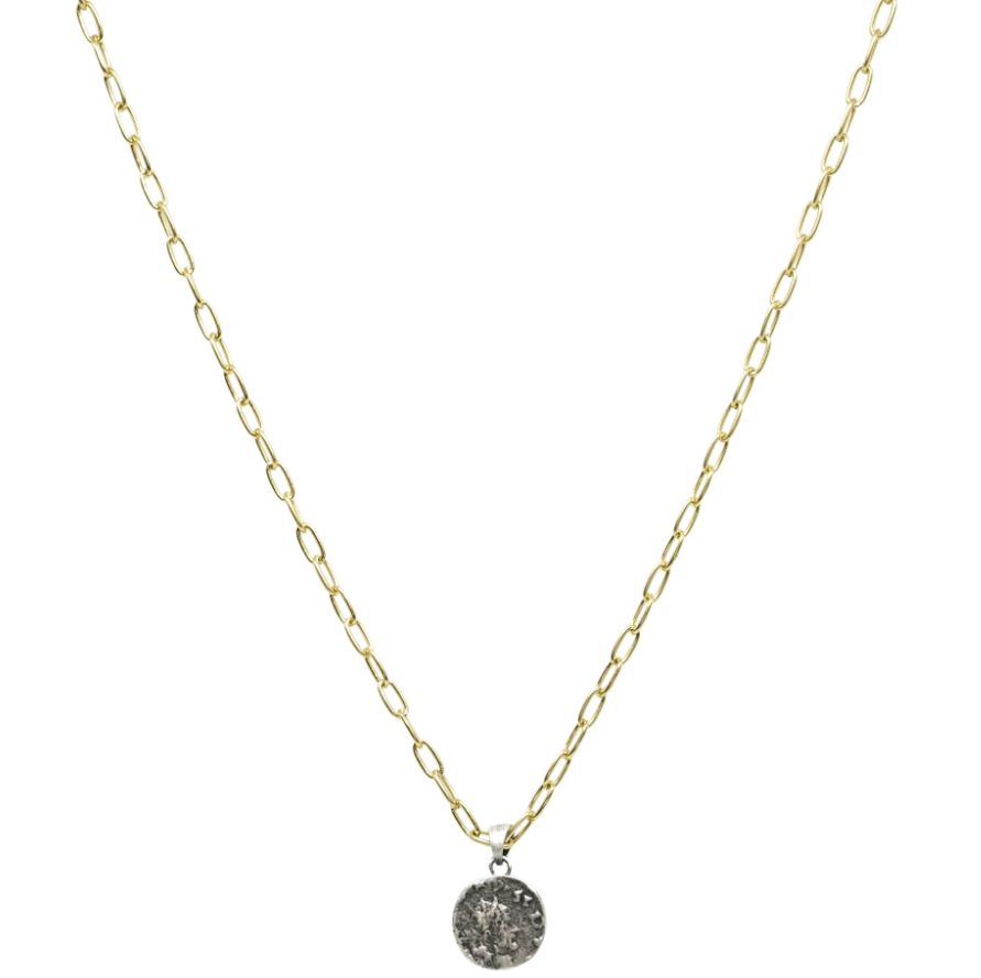 Silver Dainty Chain Link Frederick II Necklace
