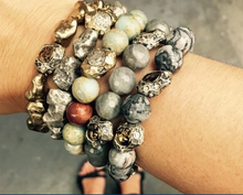 Load image into Gallery viewer, Gold Capri Nugget Bracelet