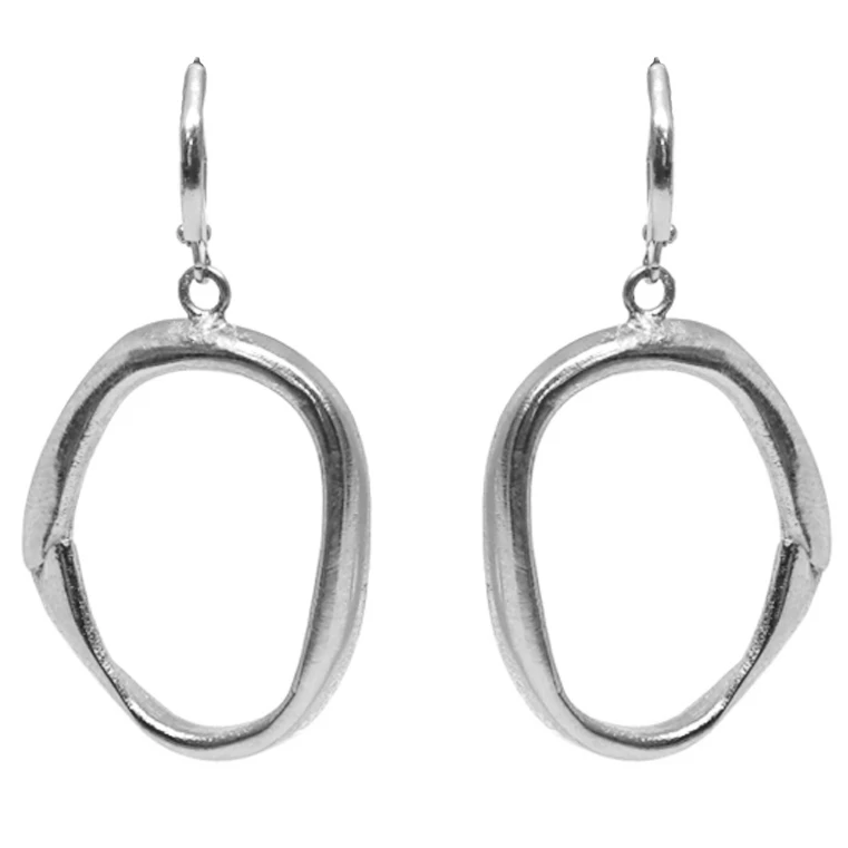Silver Loop Earrings